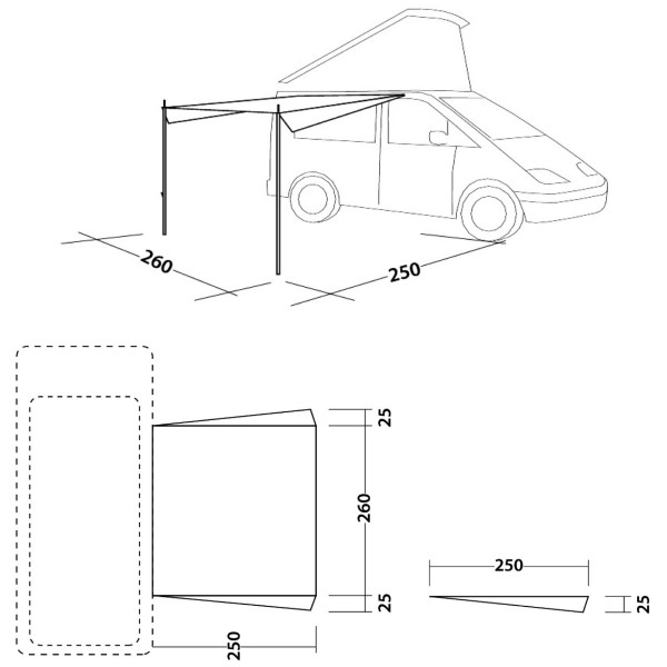 Zaklon Easy Camp Canopy