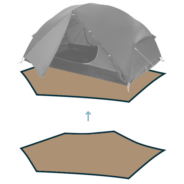 Podne podlage za šator Warg Footprint 3