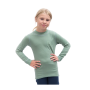 Dječja funkcionalna majica Sensor Merino DF Logo Up Basil Green