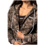 Ženska dukserica Nebbia Relaxed Zip Hoodie Power