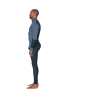 Muške funkcionalne majice Devold Wool Mesh 190 Zip Neck Man