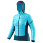 Ženska jakna Dynafit Tlt Light Ins. W Hooded Jkt svijetlo plava Silvretta