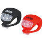 Svjetlo za biciklo Just One Alien 3.0 SET crna/crvena