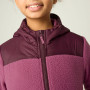 Dječja dukserica Regatta Myla Hybrid Jacket Fig/Violet