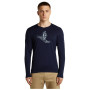 Muške funkcionalne majice Icebreaker Men Merino 200 Oasis LS Crewe SkiingYeti