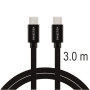 Kabeli za punjenje i sinhronizaciju Swissten Textile USB-C / USB-C 3 m