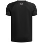 Dječja majica Under Armour Tech Split Wordmark SS Black