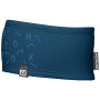 Traka za glavu Ortovox Fleece Light Grid Headband plava