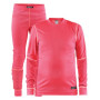 Dječji set Craft Baselayer JR ružičasta PoppyPanic
