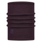 Višenamjenski šal Buff HW Merino Wool boja vina SolidDeepPurple