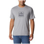Muška majica Columbia Tech Trail™ Front Graphic SS Tee svijetlo siva