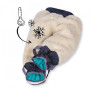 Softshell hlače za mališane s runom Unuo Softshell Sherpa Basic