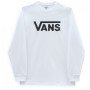 Muška majica Vans Classic Vans Ls bijela/crna