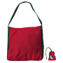 Torba preko ramena Ticket to the moon Eco Bag Medium crvena Burgundy / Dark Green