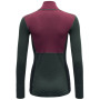 Ženska termo majica Devold Lauparen Merino 190 Zip Neck Wmn