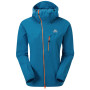 Ženska jakna Mountain Equipment Squall Hooded Wmns Jacket svijetlo plava