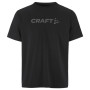 Muška majica Craft ESSence Logo Tee 2 M crna Black