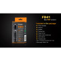 Set LED svjetala Fenix FD41 + 2600 mAh Aku s USB Feni