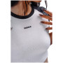 Ženska majica Nebbia Crop Top Leopard '97 Primal