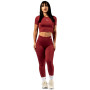 Ženski top Nebbia Seamless crop top with SS Power