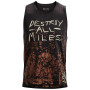 Muška majica bez rukava Under Armour Destroy All Miles Singlet siva