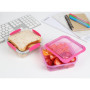 Kutija za hranu Sistema Square Lunch Stack TO GO 1,24l