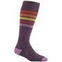 Ženske podkoljenice Darn Tough Snowburst Otc Midweight With Cushion Ljubičasta plum