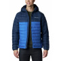 Muška jakna Columbia Powder Lite Hooded Jacket tamno plava BrightIndigoCollegiateNavy