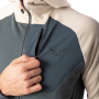 Muške funkcionalne majice dugih rukava Dynafit Radical Wool Hooded Jkt M
