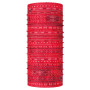 Višenamjenski šal Buff Coolnet UV+ crvena/bijela Sadri Red
