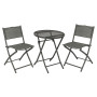 Kamp set Bo-Camp Bistro Set 3 siva Grey