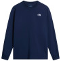 Muška majica The North Face Evolution Simple Dome Regular Long-Sleeve Tee tamno plava SUMMIT NAVY