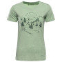 Ženska funkcionalna majica Alpine Pro Grema 2 svijetlo zelena PISTACHIO VARIANTA PA