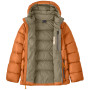 Dječja jakna Patagonia K's Hi-Loft Down Sweater Hoody - Marigold