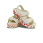 Dječje sandale Crocs Crocband Cruiser Glow Confetti Band Sandal Summit White/Guava