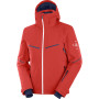 Muška jakna Salomon Brilliant Jacket M crvena GojiBerry/White/NightSky