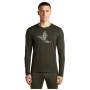 Muške funkcionalne majice Icebreaker Men Merino 200 Oasis LS Crewe SkiingYeti