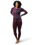 Ženska termo majica Smartwool W Classic Thermal Merino BL Pattern CB