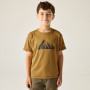 Dječja majica Regatta Alvarado Wood Brown