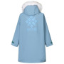 Dječji nepromočivi kaput Regatta Junior Waterproof Changing Robe Pro Grey Mirage