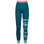 Ženske funkcionalne hlače Ortovox W's 210 Supersoft Long Pants plava PacificGreen