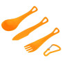 Set pribora za jelo Sea to Summit Delta Cutlery Set narančasta