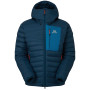 Ženska jakna Mountain Equipment W's Baltoro Jacket tamno plava Majolica/Mykonos