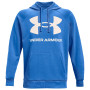 Muška dukserica Under Armour Rival Fleece Big Logo_HD plava BrilliantBlue//OnyxWhite