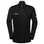 Muške funkcionalne majice dugih rukava Mammut Taiss Light ML Jacket Men crna