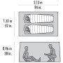 Šator MSR Thru-Hiker Mesh House 2 V2