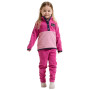 Dječja dukserica Didriksons Monte Kids Half Bu 6 Cactus Pink