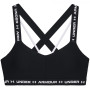 Grudnjak Under Armour Crossback Low crna Black/White/White