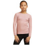 Dječja funkcionalna majica Icebreaker K 200 Oasis LS Crewe Pink Quartz
