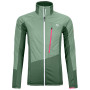 Ženska jakna Ortovox Westalpen Swisswool Hybr Jkt W zelena GreenForest